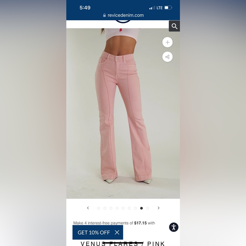 Revice denim Venus flares